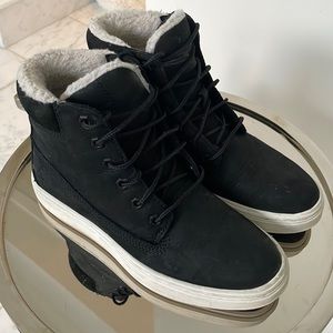 Timberland Black Sneaker Boots